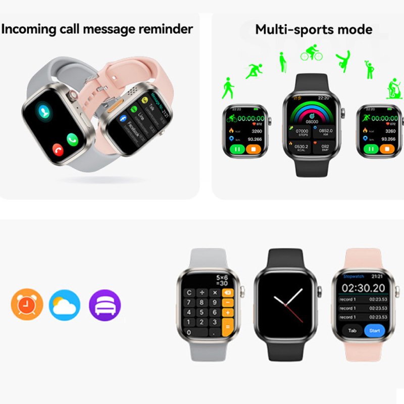 Montre connectée intelligente NFC multifonctionnelle - 1